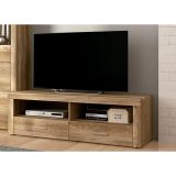 Mueble de Comedor, Mueble Salón, Acabado en Color Cañón, Medidas: 296 cm (Ancho) x 212 cm (Alto) x 41,4 cm (Fondo)