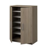 Armario Multiusos Color Roble – Color Blanco – 60 x 90 x 36 cm