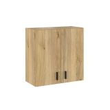 Conjunto de Muebles de Cocina Alto y Bajo de 2 Puertas en Madera Mauvella, 61x61x29 cm y 60x80x34 Cm